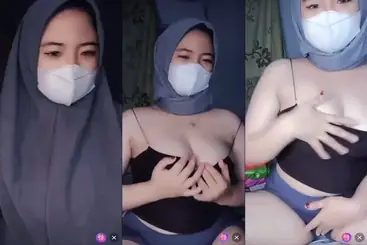 ABG Jilbab Masker Remas Toket Ganas Bokep Panas