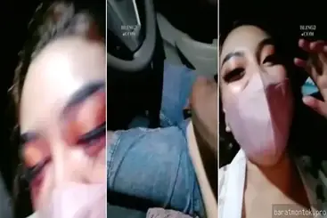 Cewek cantik coli sambil godain sopir taksi