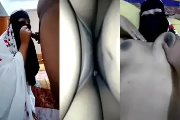 Hijab Vivi Cadar Mukenah Digoyang Kontol Ganas