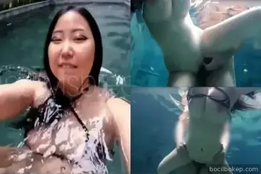 Ngewe MsBreewc di Kolang Renang Villa